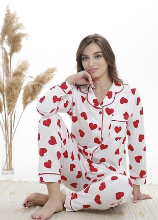 Піжамка з сердечками