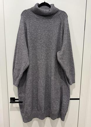 Теплий свитер сукн , великий розмір