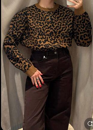 Толстовка в леопардовий принт