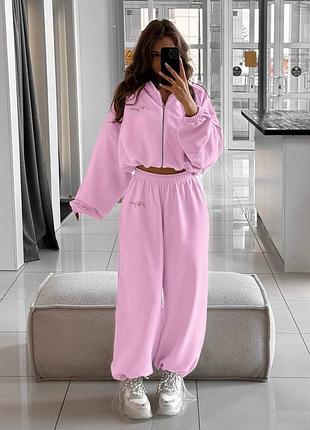 Теплый женский костюм пене