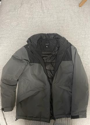 Куртка сіра, чоловіча