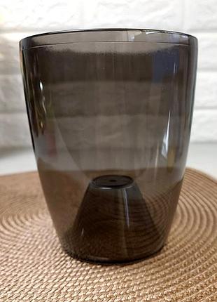 Орхідейниця з прозорими стінками 17 см