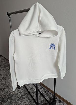 Худи белое 12р утепленный