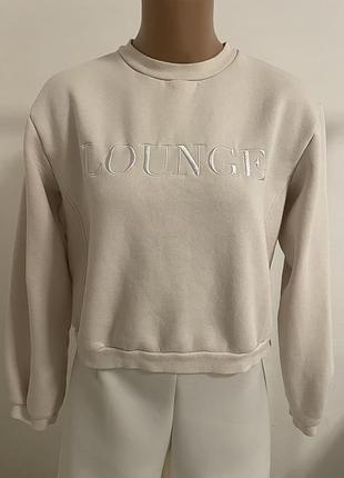 Світшот молочний