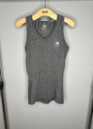 Женская спортивная майка для тренировок с подкладкой karrimor рефлектив