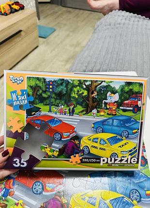 Мʼякі пазли машинки