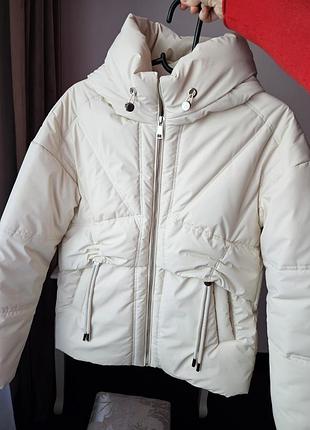 Молочная куртка, размер с, украинский бренд markush