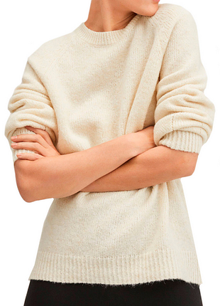 Mango размер м оверсайз шерстяной теплый толстый свитер оригинал