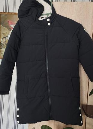 Куртка детская для девочки черная 6-7 лет на рост (116-122)lc waikiki