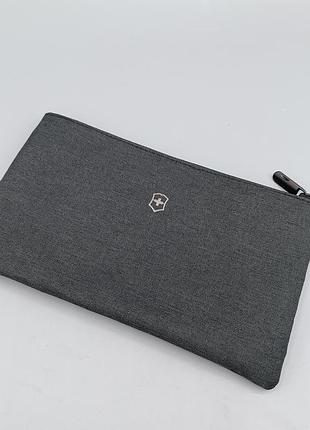 Сумочка swiss victorinox, дуже гарна, сіро-червона травел для подорожей