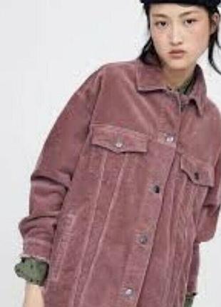 Вельветова куртка від zara