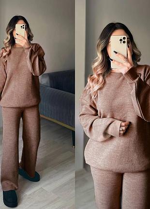 Ангоровый теплый костюм