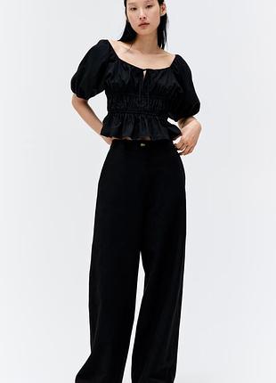 Широкі брюки h&m