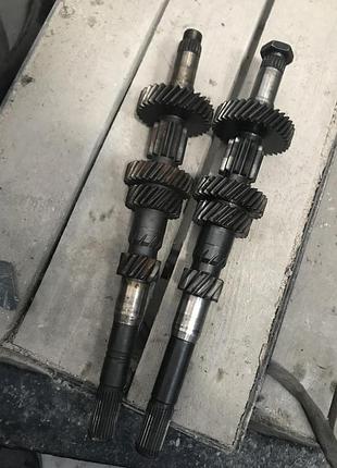 Бу вал первичный 11x21x28x11x35 кпп jr5, renault 8200988274 laguna megane