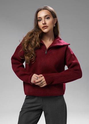 Теплий базовий светр