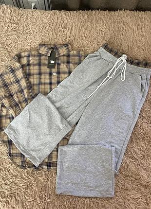 Жіночий костюм із трикотажу (двонитка, фланель)