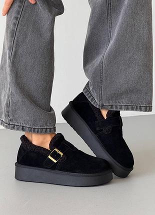 Замшевые сноубы