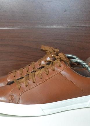 Clarks 44р кожаные сникерсы кроссовки оригинал туфли 2024