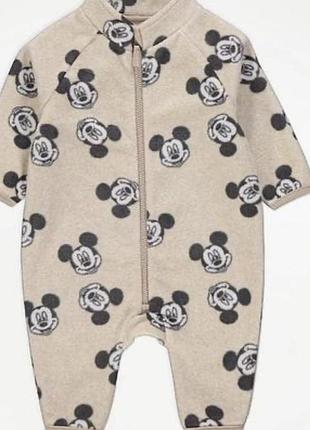 Флисовый комбинезон