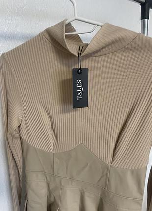 Нова сукня  з екошкіри