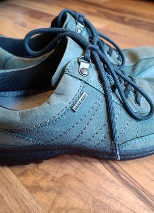 Кроссовки женские анатомические hotter кожаные 37 37.5 размер на стопу 23.5-24см