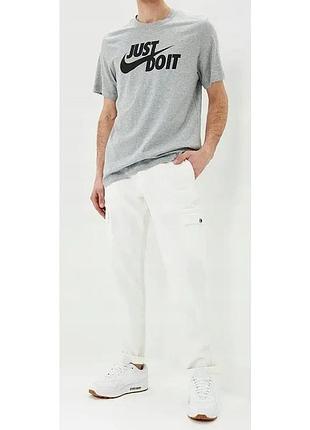 Футболка чоловіча nike m tee grey dx1989-063