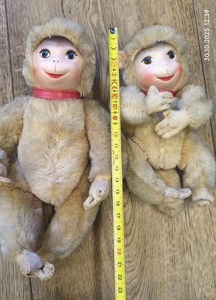 Schuco винтажные игрушки обезьянки 4