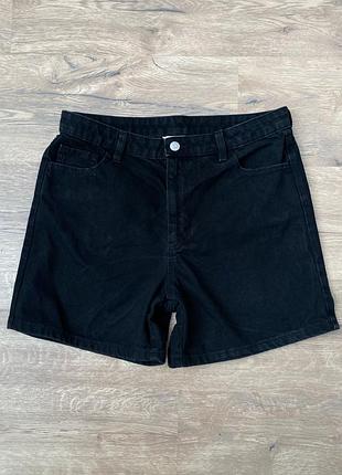 Чорні джинсові шорти the set