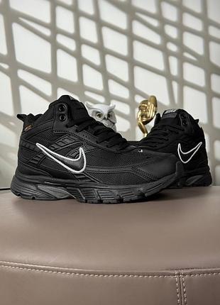 ❄️чоловічі кросівки nike initiator high fur black