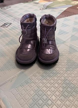 Зимові чобітки на овчині, 24 розмір