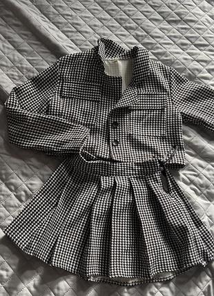 Костюм піджак юбка