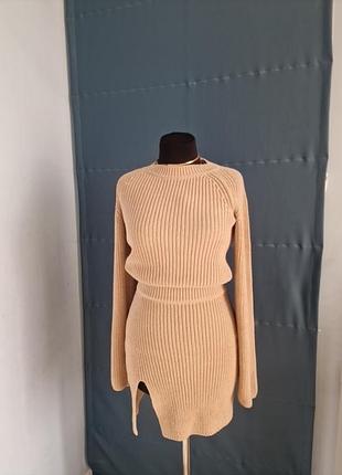 В'язаний теплий костюм