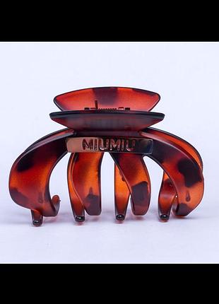 Крабик для волос пластиковый