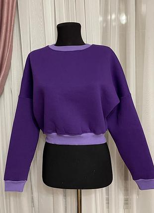 Укороченный свитшот