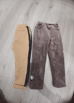 Брюки утепленные