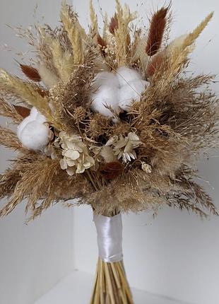 Букет из сухоцветов в стиле рустик