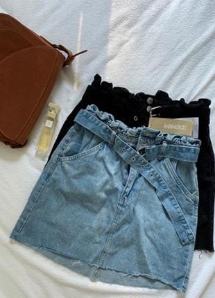 Отдам джинсовую юбку бесплатно