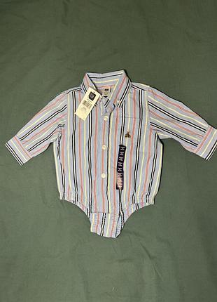 Боді рубашка gap на 3-6 місяців