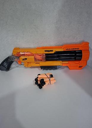 Nerf vagabond бластер с патронами