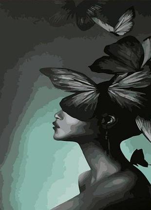 Картина по номерам "мысли-бабочки" ss6758 yargo