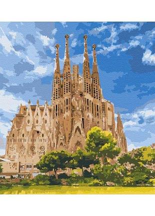 Картина по номерам собор святого симейства bs51646 yargo