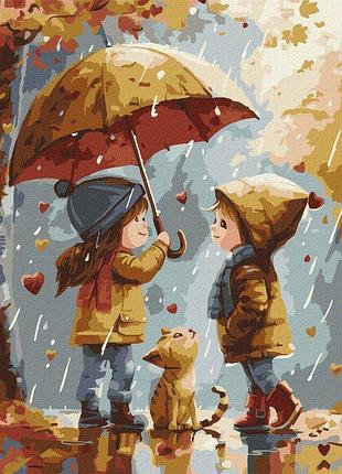 Картина по номерам "осеннее тепло" kho8471 yargo