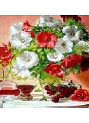 Алмазная мозаика 30*40см "полевой букет" 60132 yargo