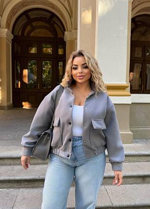 Женский кашемировый бомбер, куртка бомбер