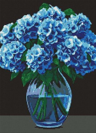 Алмазная мозаика "букет гортензий" с ав стразами amo8001 yargo