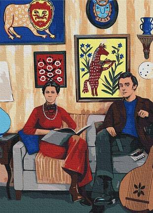 Картина по номерам "дом классиков" виктория коваленко bs53280 yargo