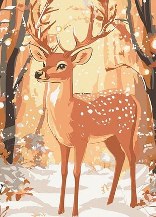 Картина по номерам "лесной король"40*50см, термопакет 11580-ac yargo