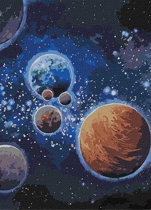 Картина по номерам "тайны миров" 40х50см, в термопакете kho9551 yargo