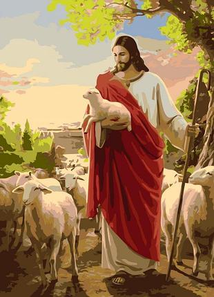 Картина по номерам икона исус 40*50 см lw3180 yargo