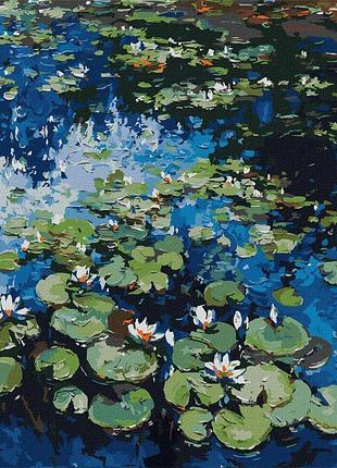 Картина по номерам - кувшинки ©клод моне кно2858 yargo